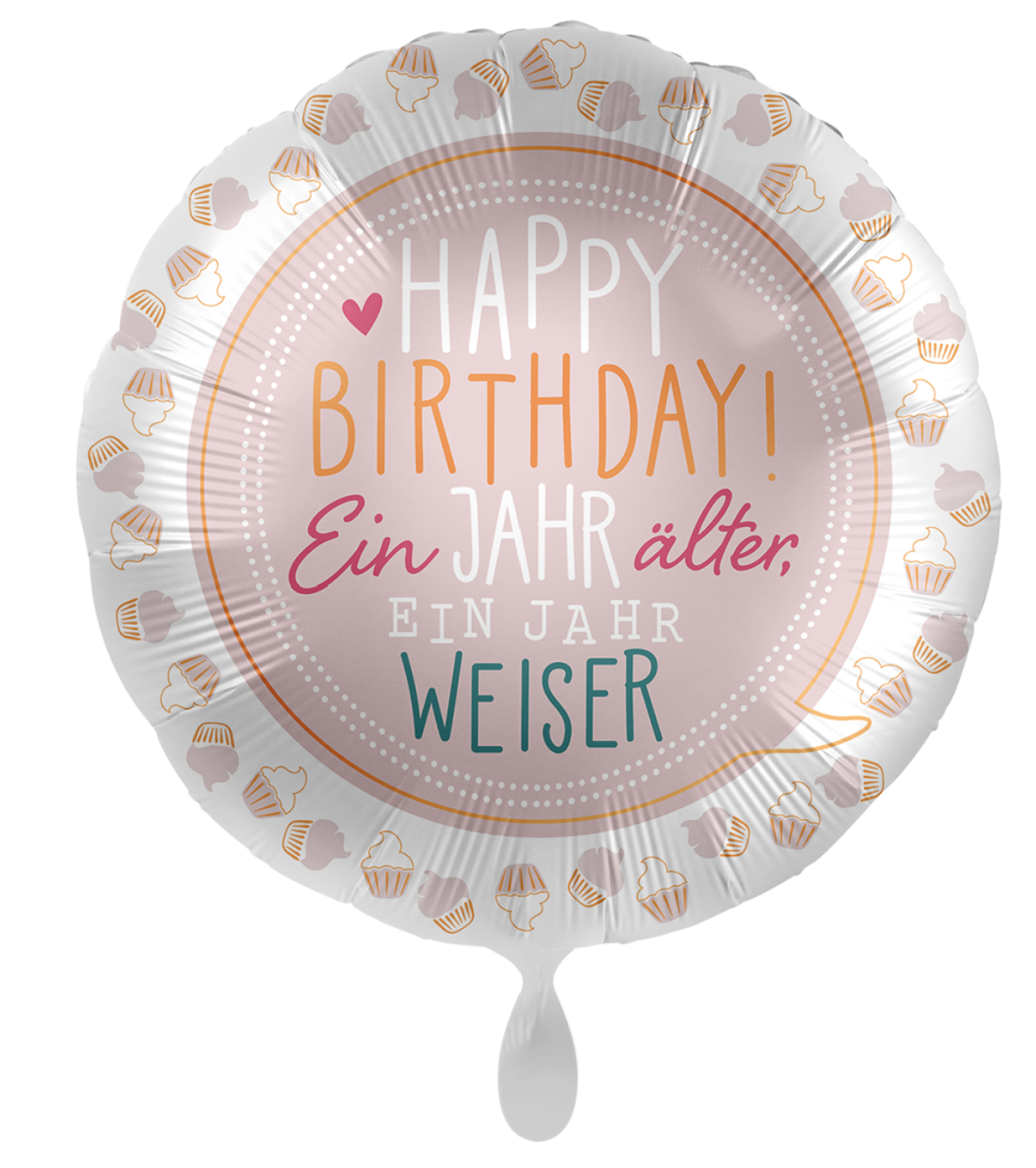 Folienballon - Ein Jahr älter und weiser! - ø 43cm